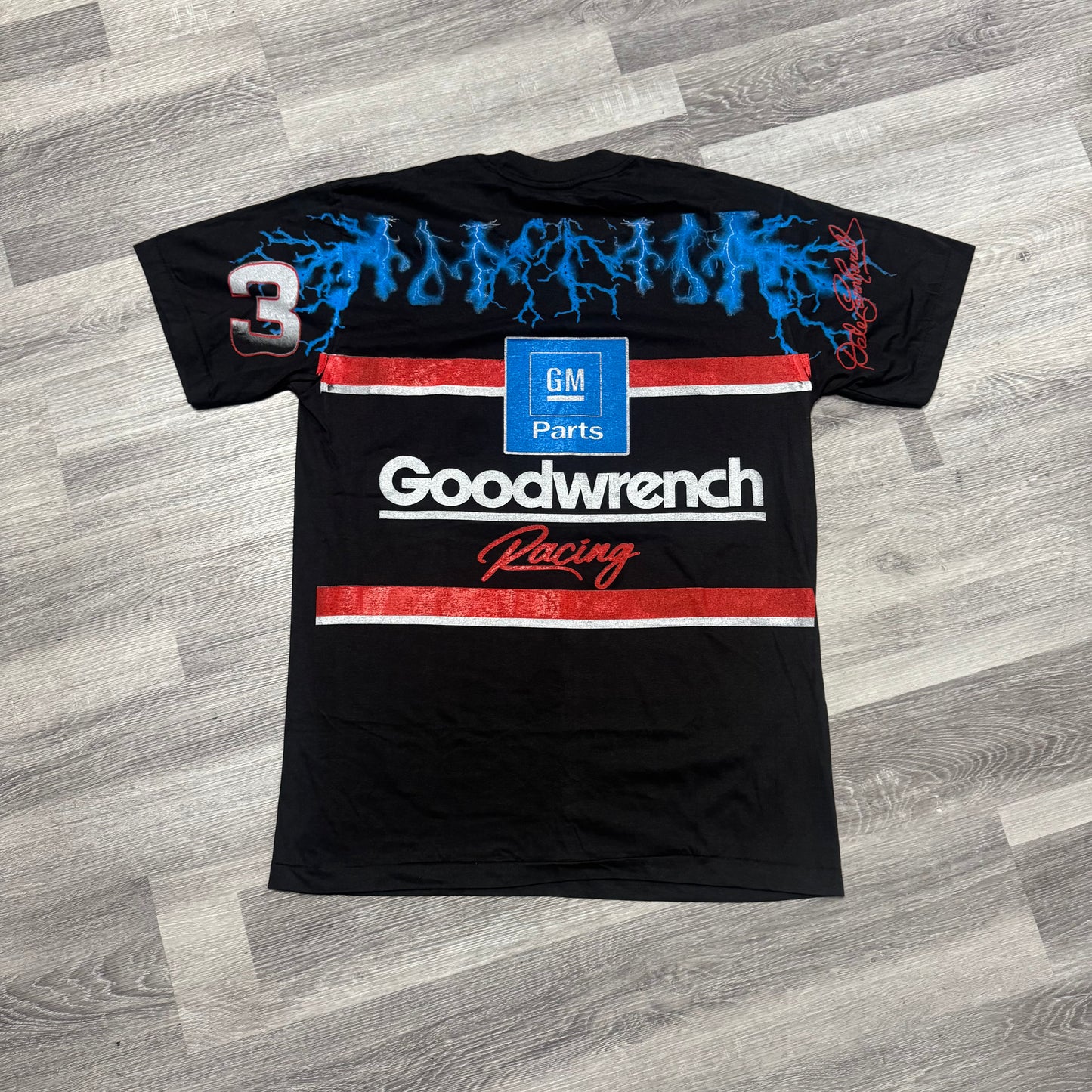 Nascar Dale Earnhardt Black Knight Graphic Tee