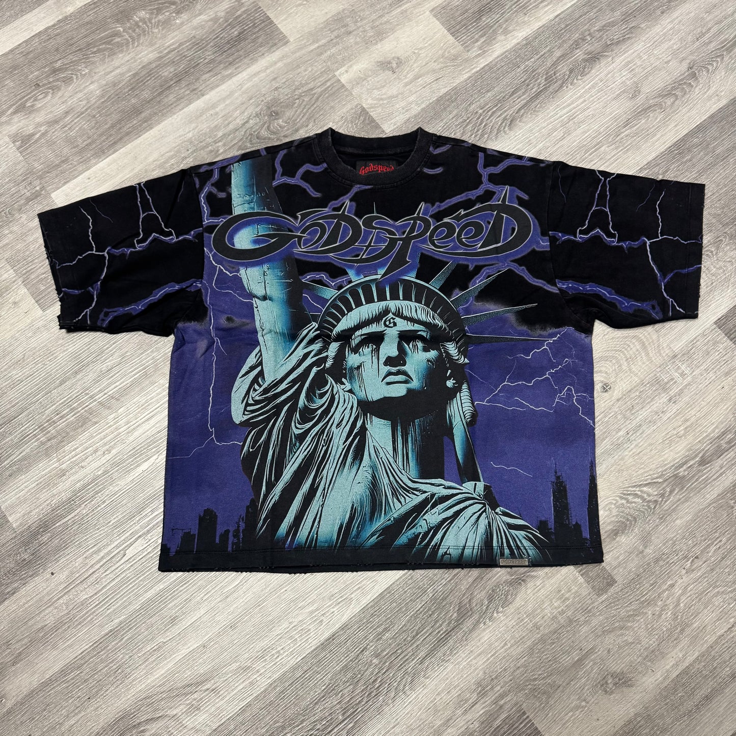 Godspeed Voltage Tee (Purple)