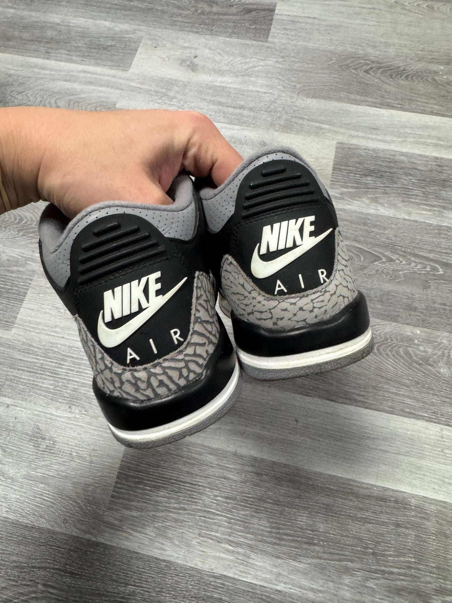 Jordan 3 Reimagined Black Cement / Preowned