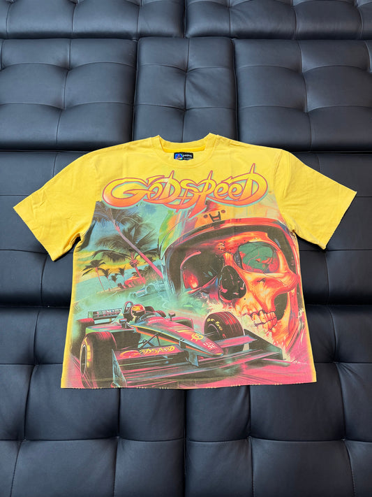 Godspeed Formula 1 Dreams Tee (Yellow)
