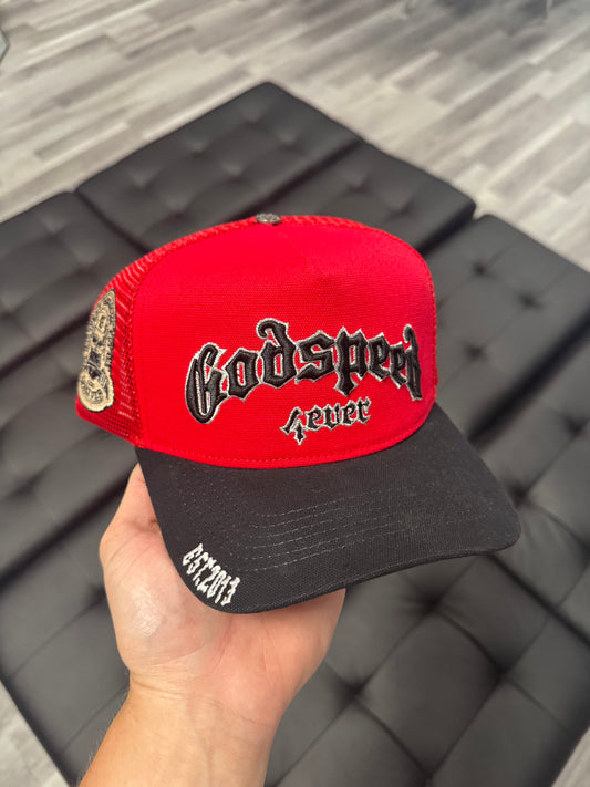 Godspeed Trucker Hat (Red)