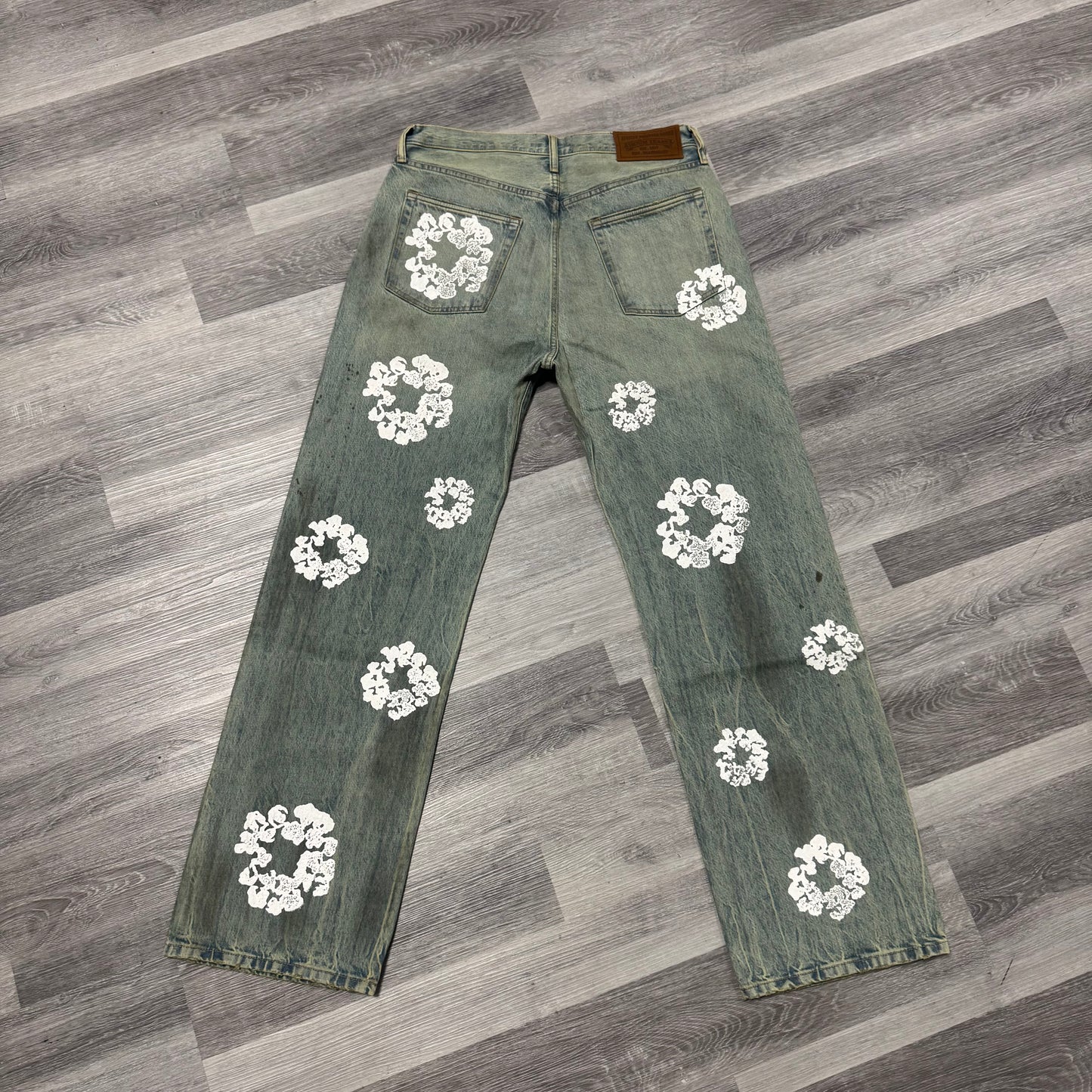 Denim Tears Baggy Dirty Wash Denim Jeans