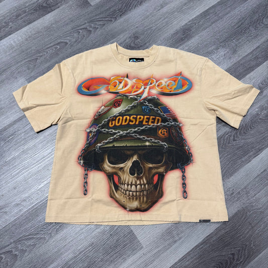Godspeed Badge of Honor Tee (Beige)