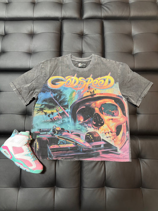 Godspeed Formula 1 Dreams Tee (Grey Wash)