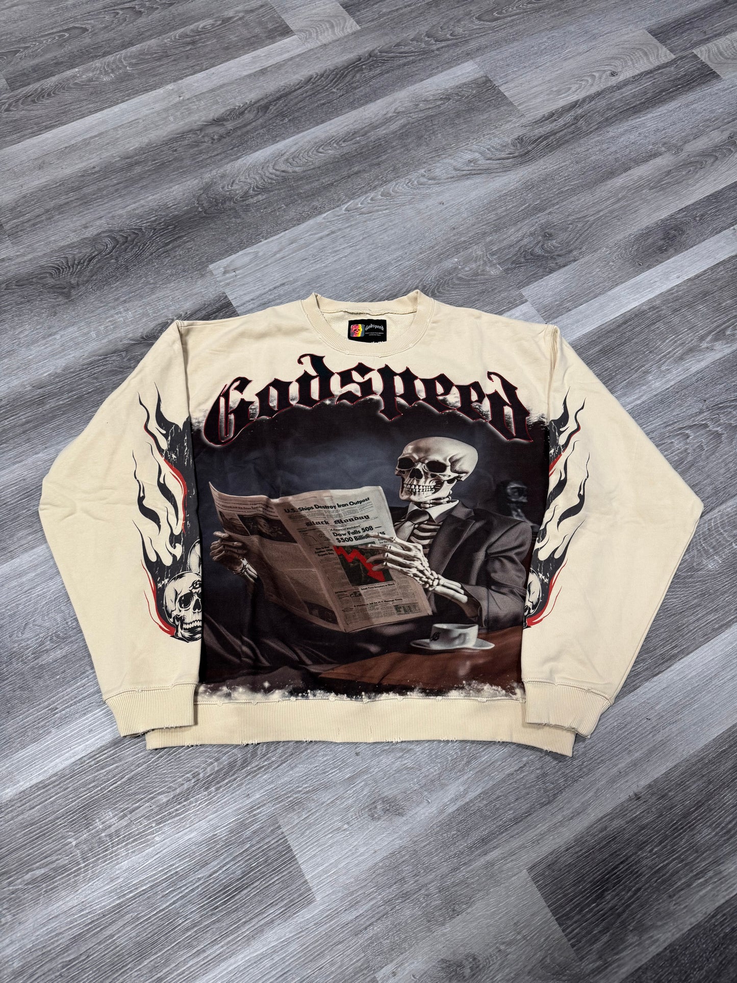 Godspeed Black Monday Sweatshirt (Bone)