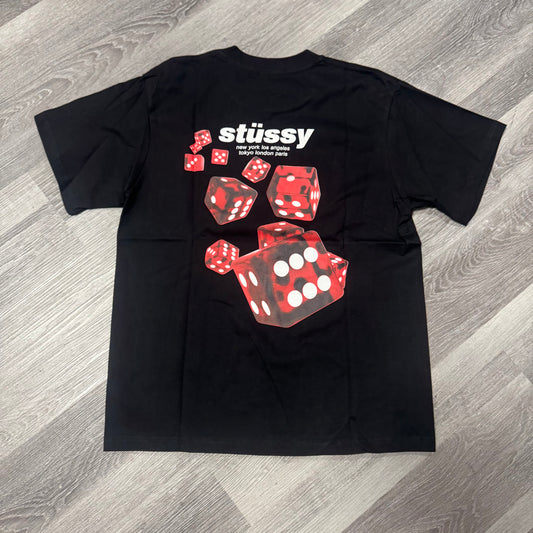 Stussy Dice Tee (Black/Red)