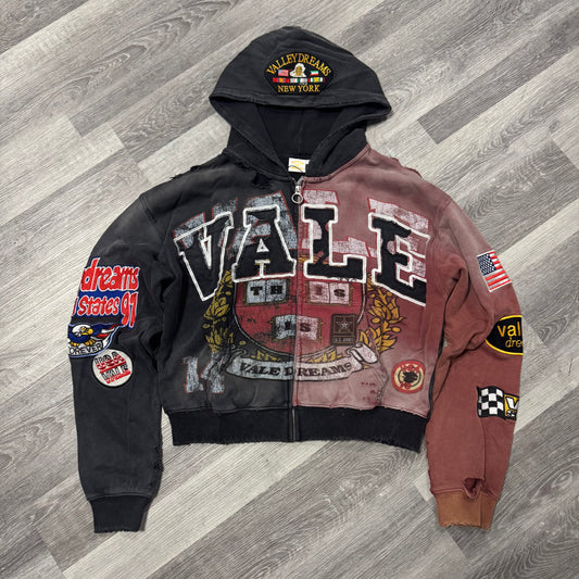 Valley Two Face Zip Up Hoodie