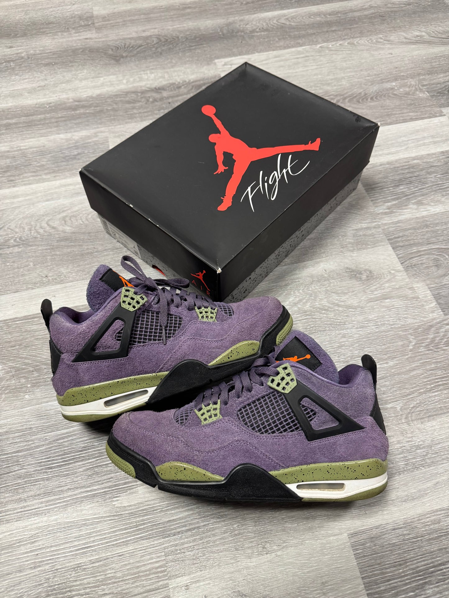 Jordan 4 Canyon Purple / Preowned