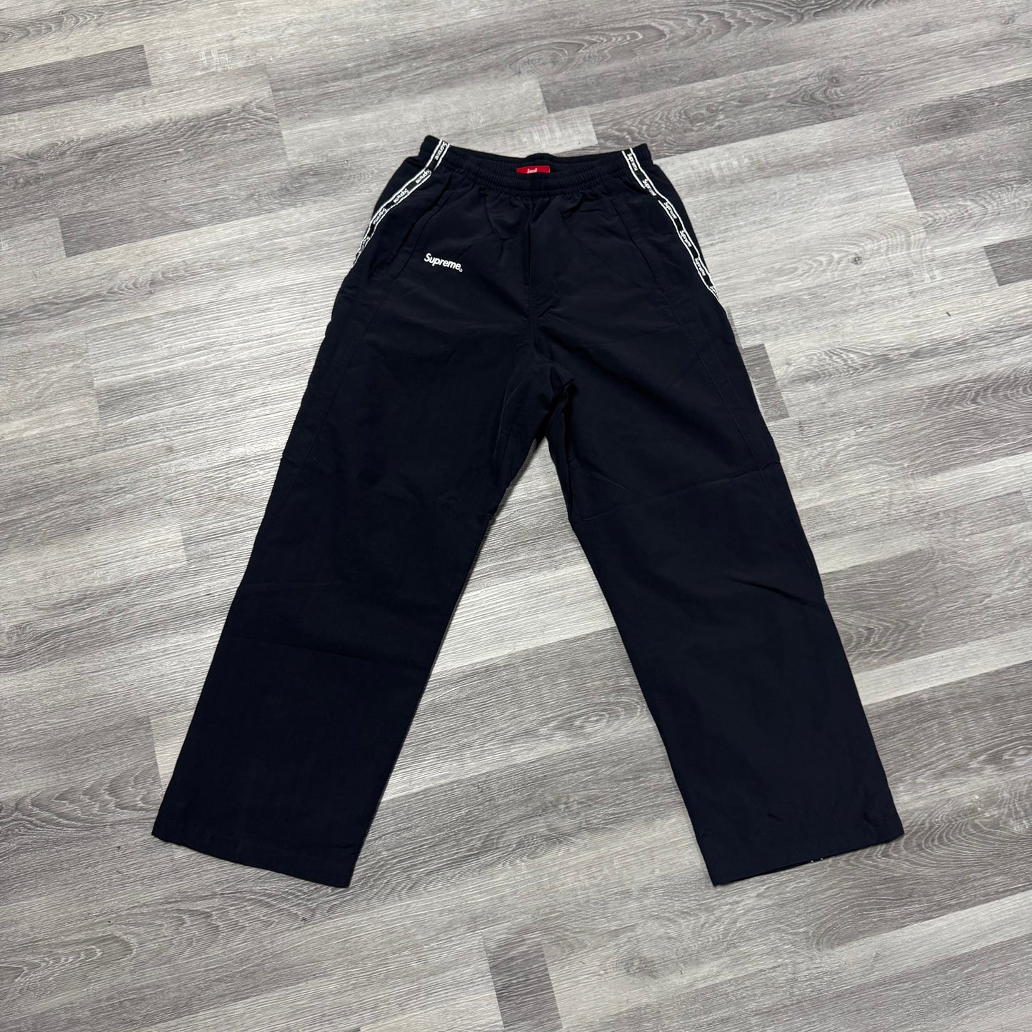 Supreme Logo Taping Track Pants