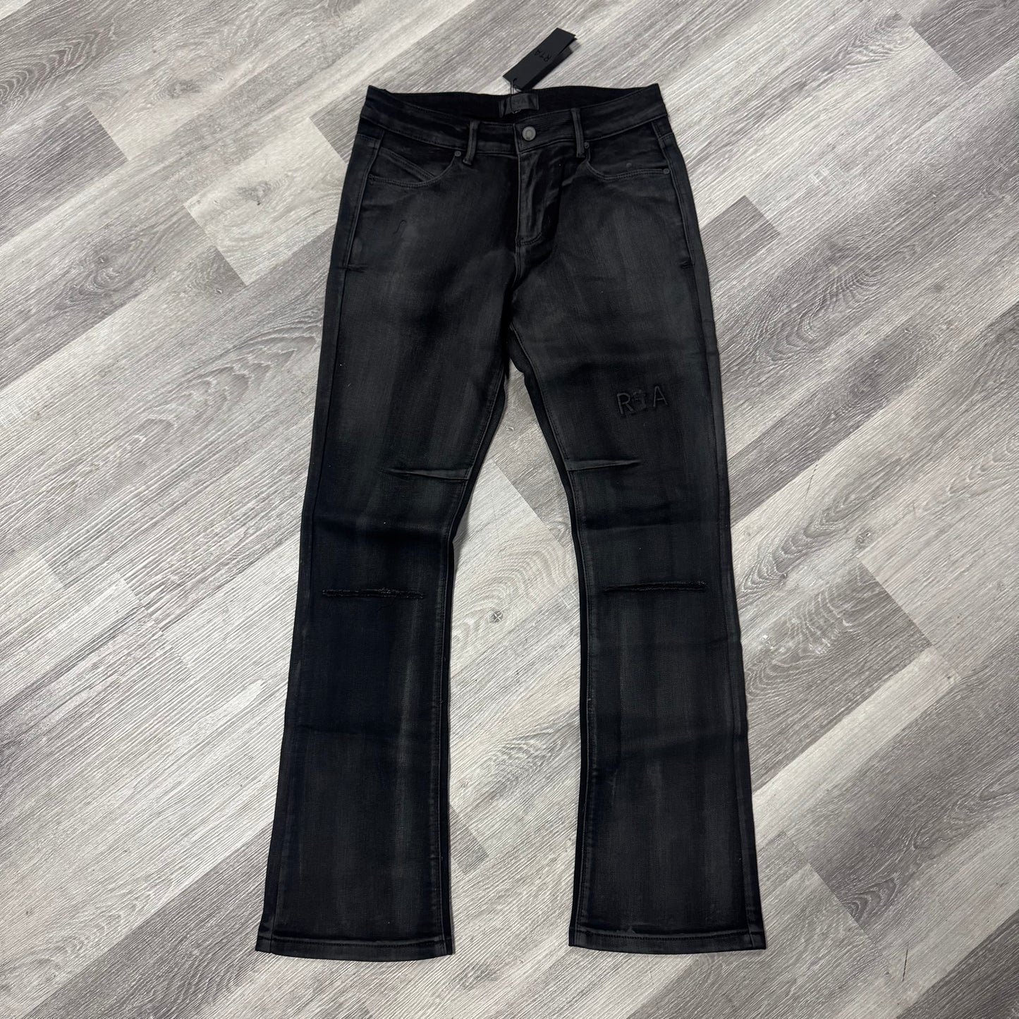 RTA Black Obsidian Denim Jeans