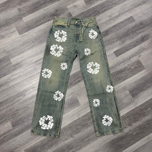 Denim Tears Baggy Dirty Wash Denim Jeans
