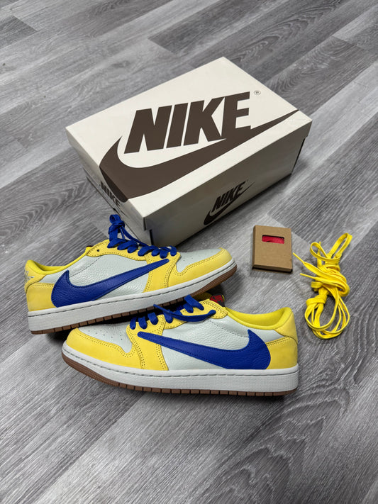 Jordan 1 Low Travis Scott Canary / Preowned