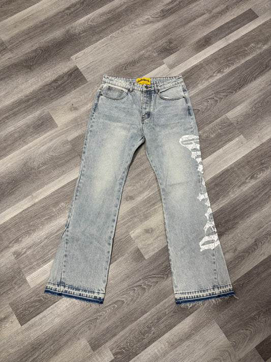 Godspeed Og Flared Denim (Blue Wash)