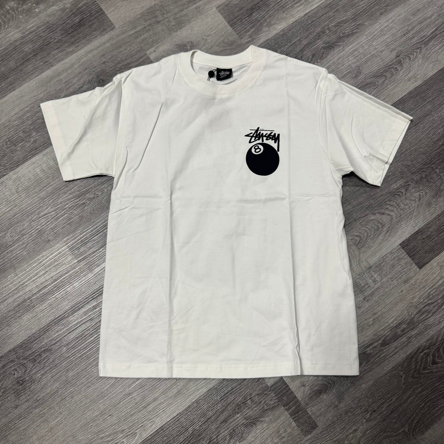 Stussy 8 Ball Tee (White)