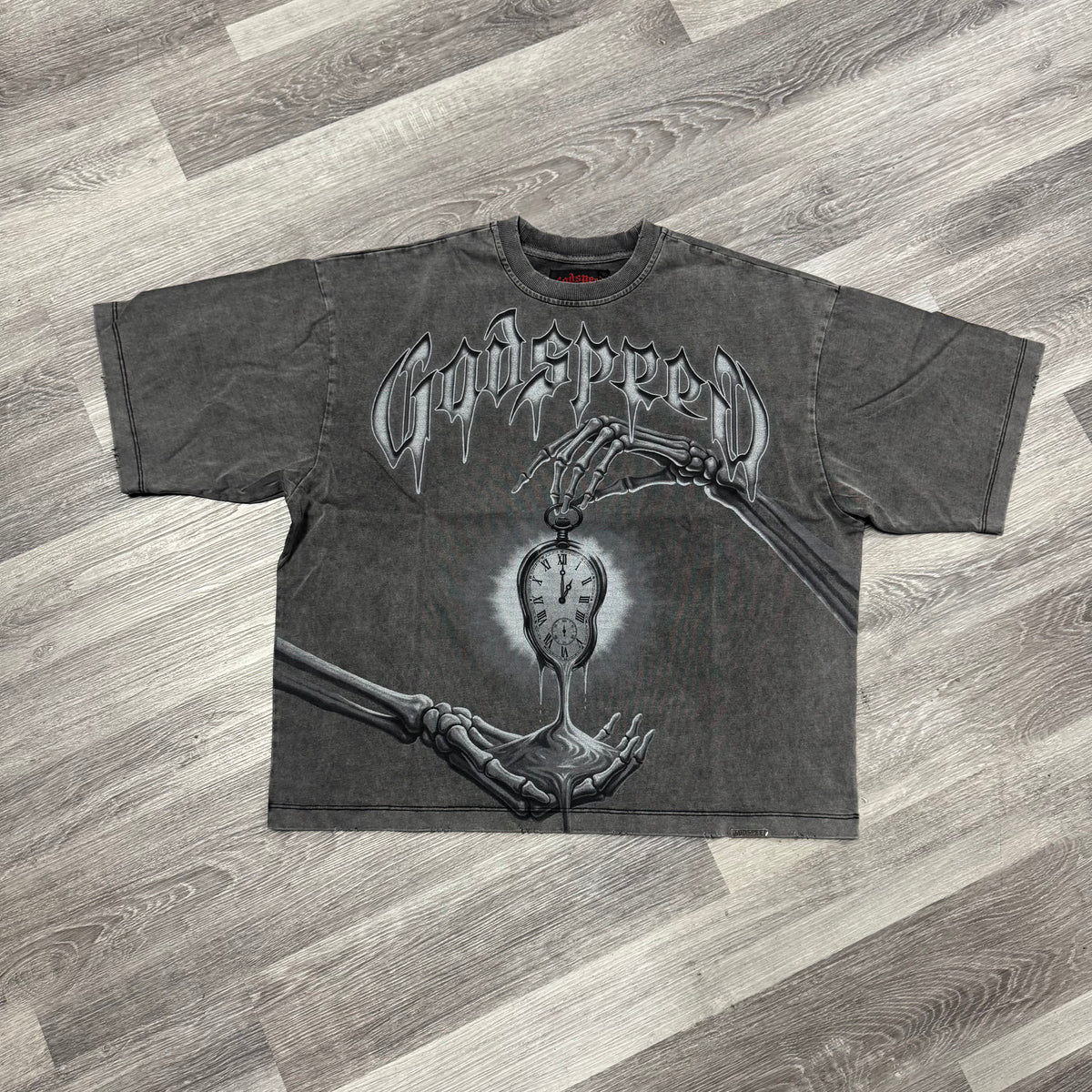 Godspeed Borrowed Time Tee (Grey Wash)