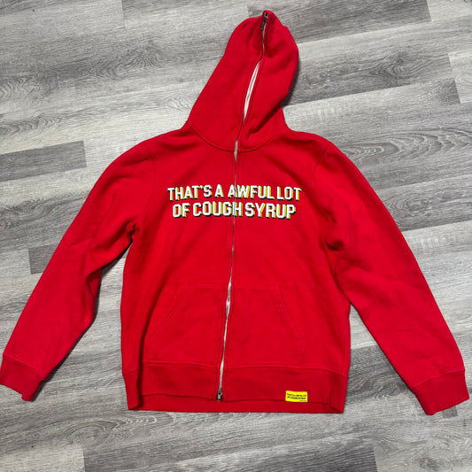 Thats A Awful Lot Of Cough Syrup Cartoon Full Zip Hoodie