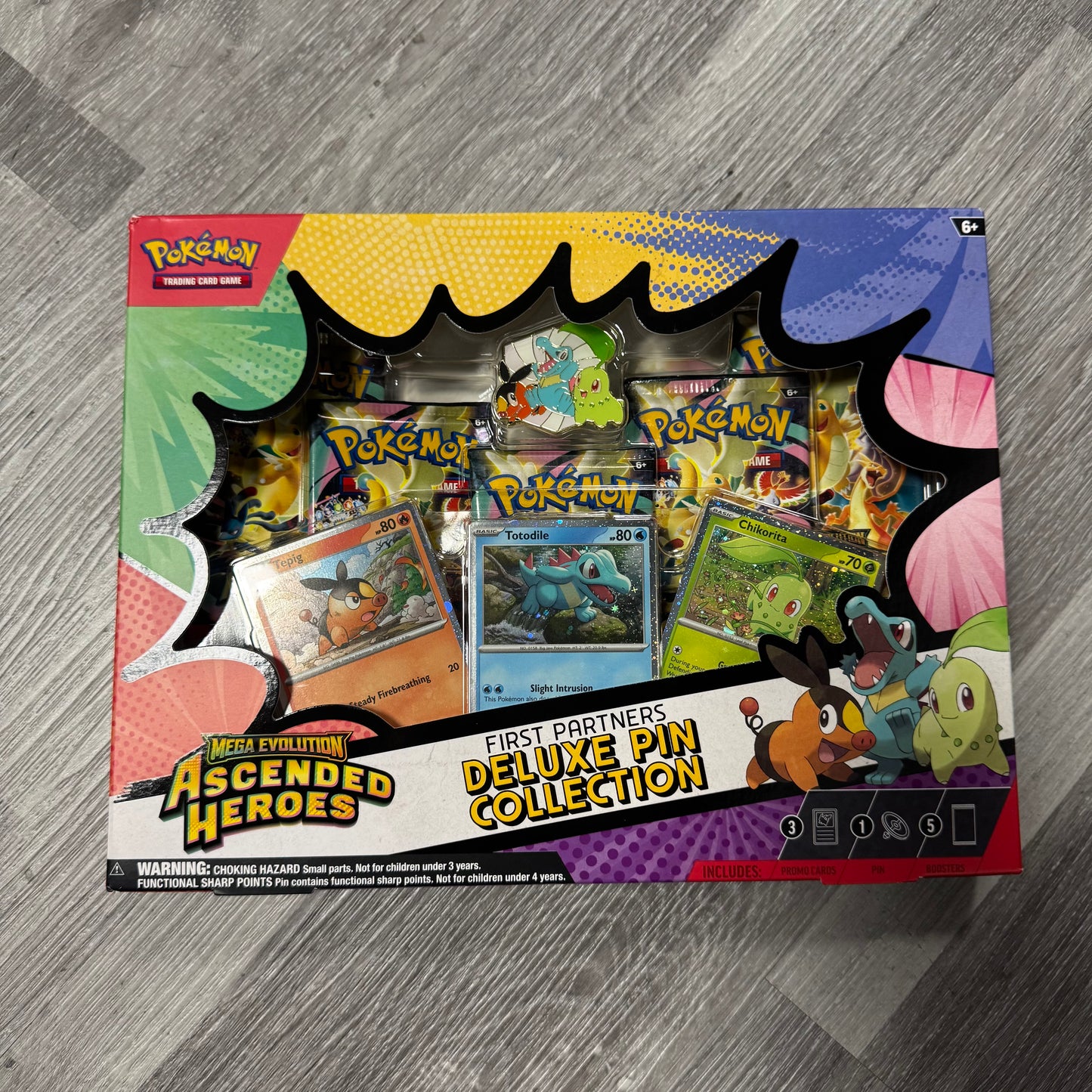 Pokémon Mega Evolution Ascended Heroes Deluxe Pin Collection