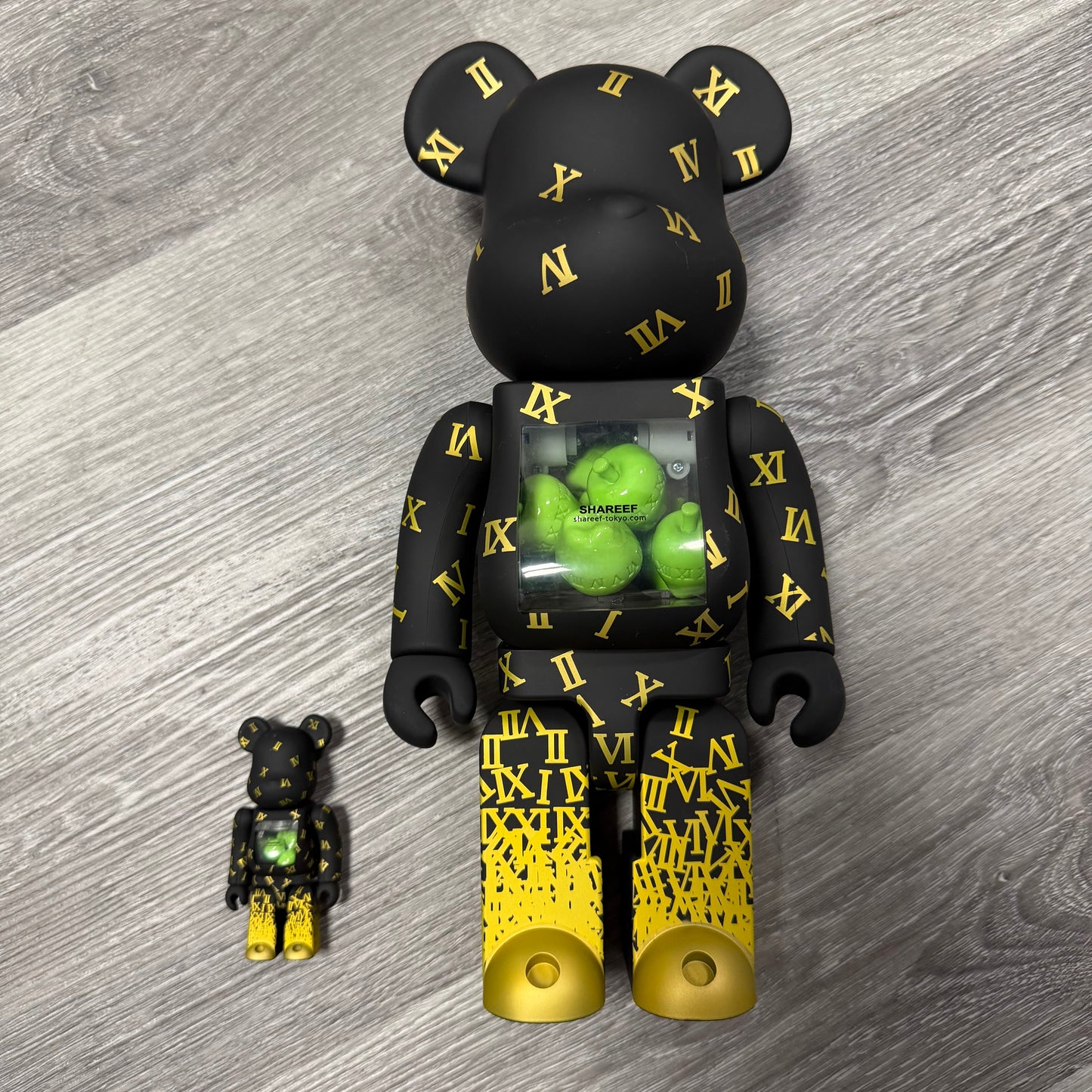 BearBrick Shareef 3 100% & 400% Set