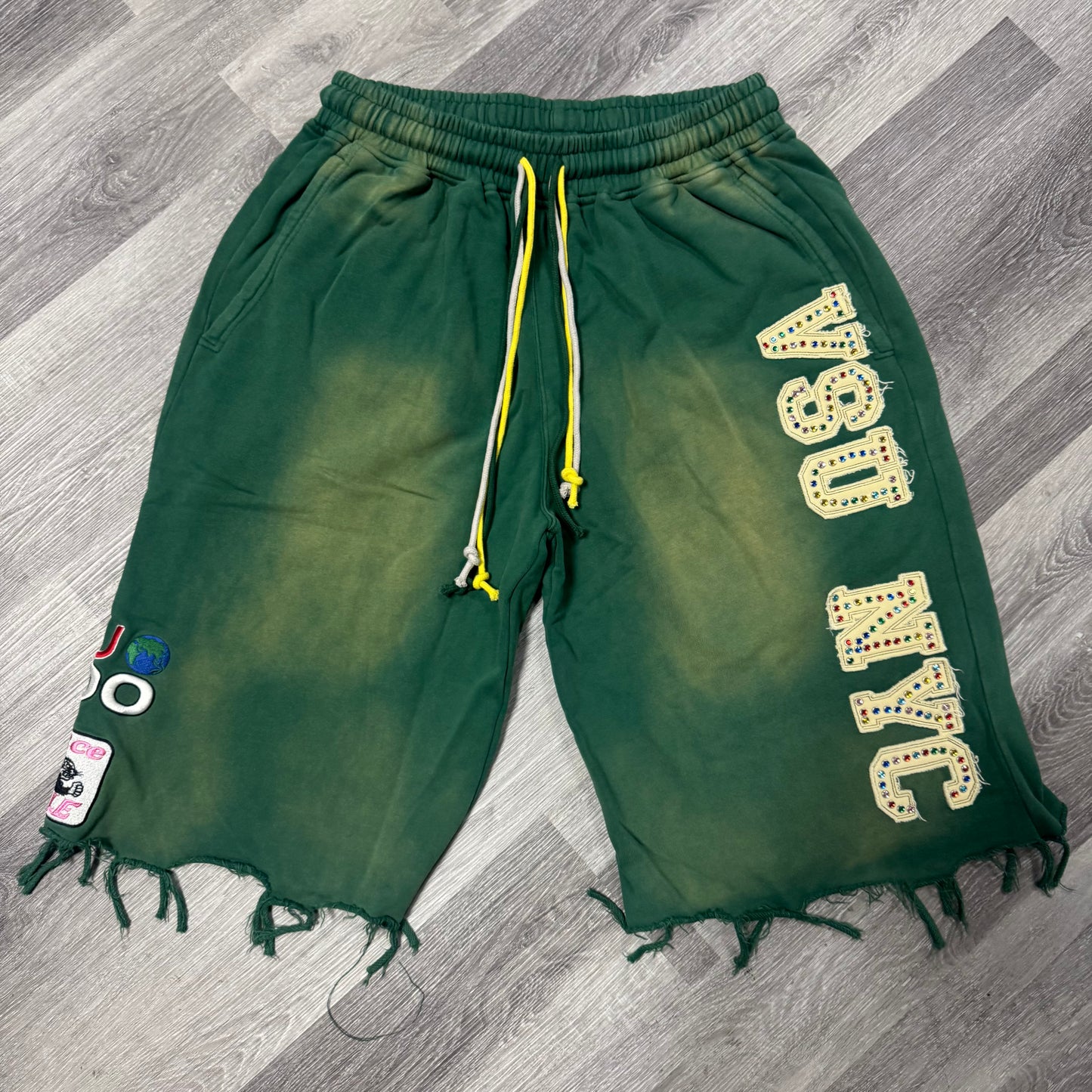 Valley VSU 3/4 Sweat Shorts (Green)