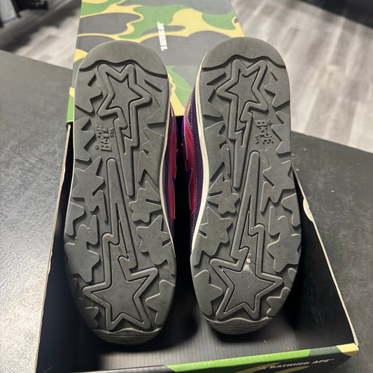 Bape Road Sta Purple Patent Leather / Preowned