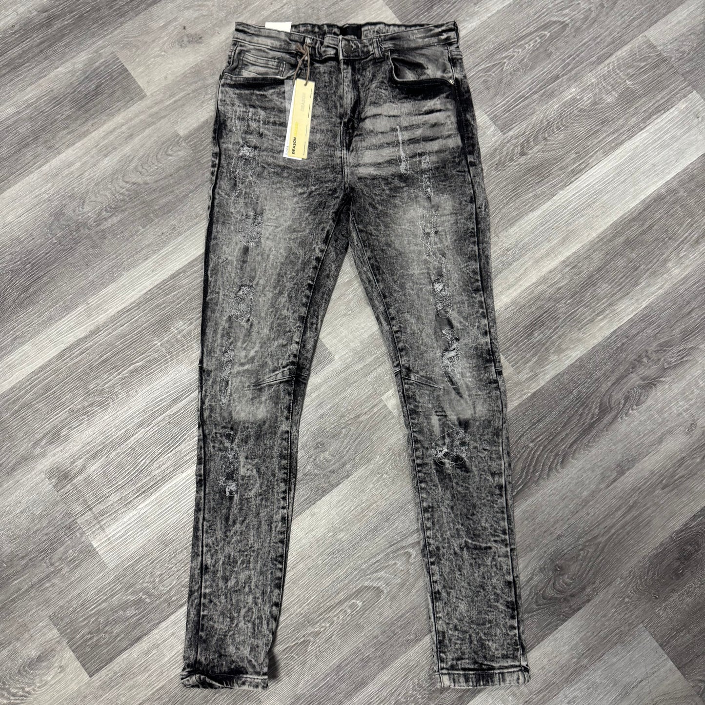 Reason Brand Light Charcoal Denim Jeans