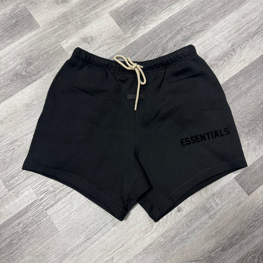 Essentials Fear of God Shorts (Jet Black)