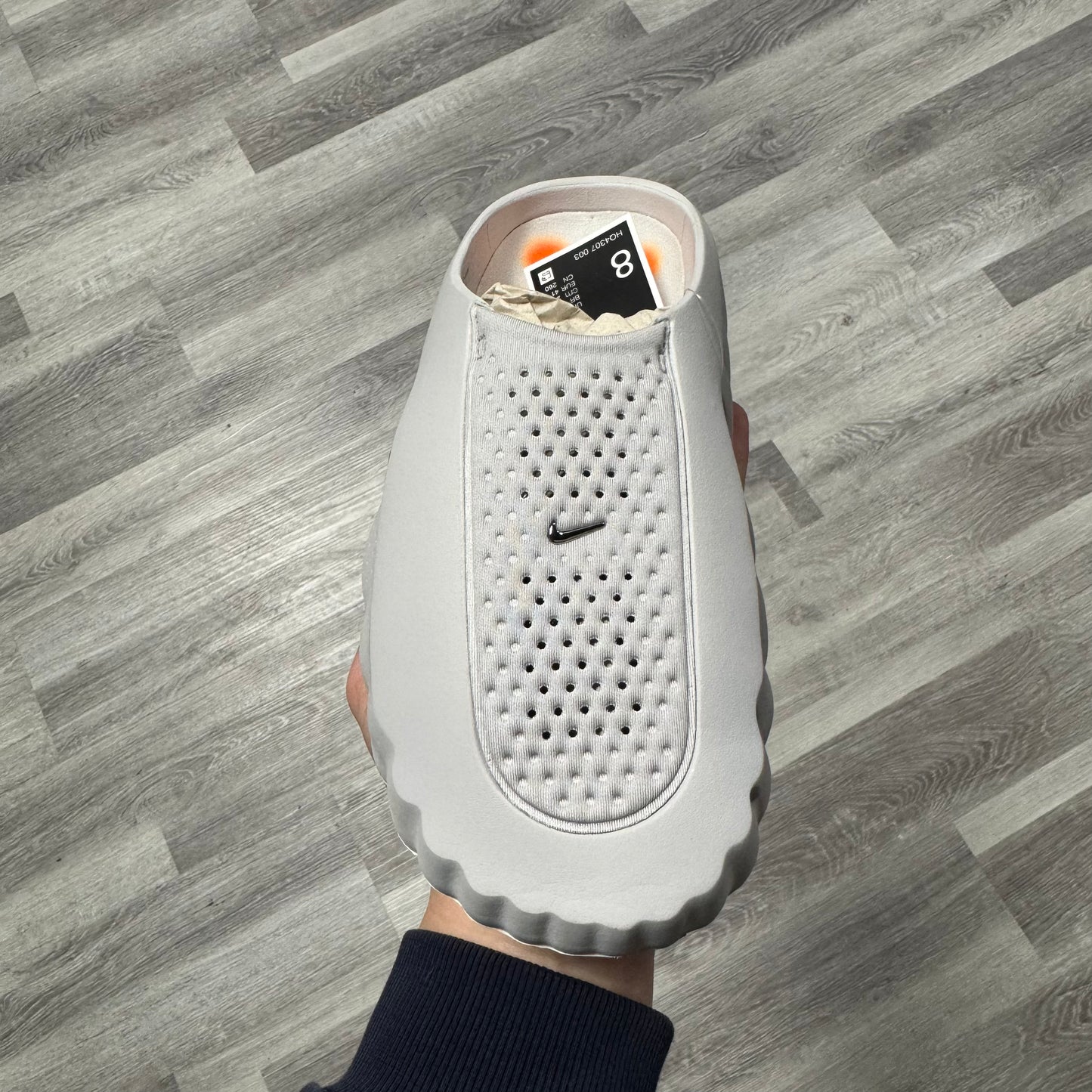 Nike Mind 001 Slide Light Smoke Grey / Brand New