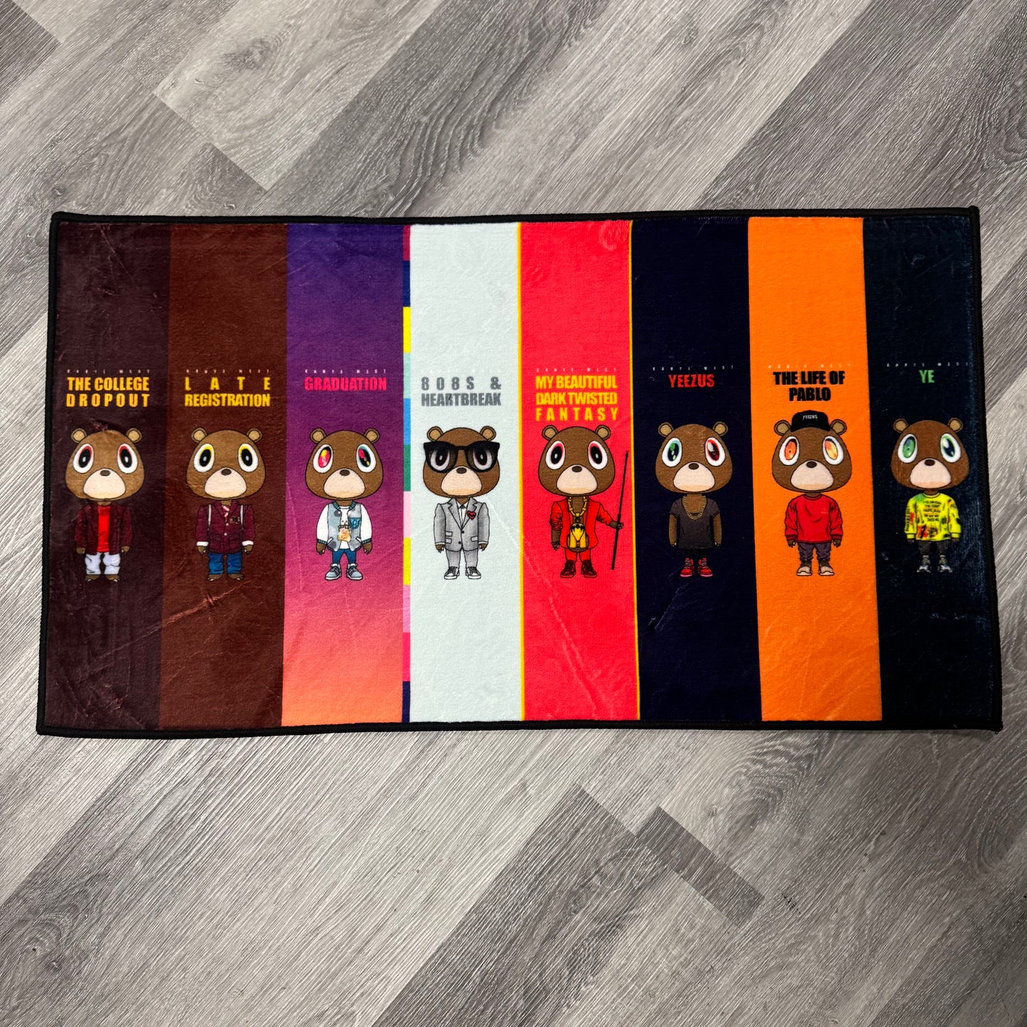 Kanye Album’s Through The Years Rug