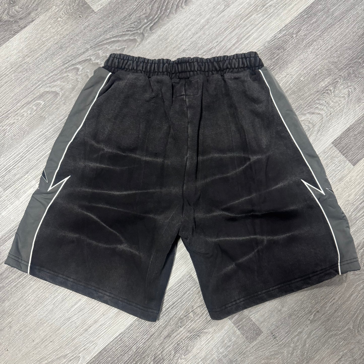 Godspeed Halftime Shorts V2 (Black Acid Wash)
