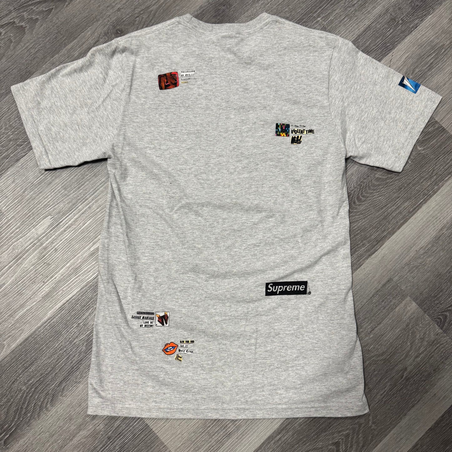 Supreme Upset Tee (Gray)