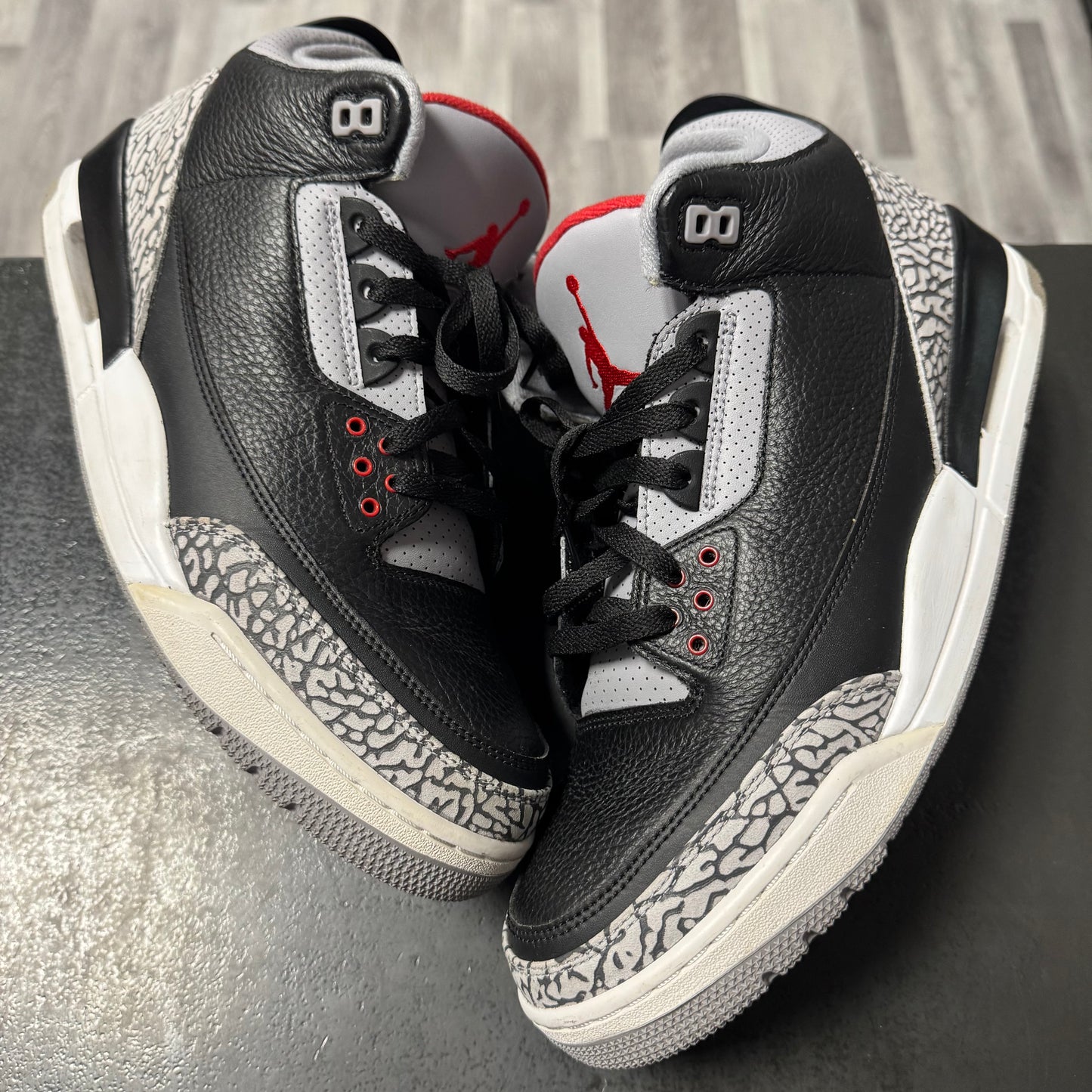 Jordan 3 Black Cement (2018) / Preowned