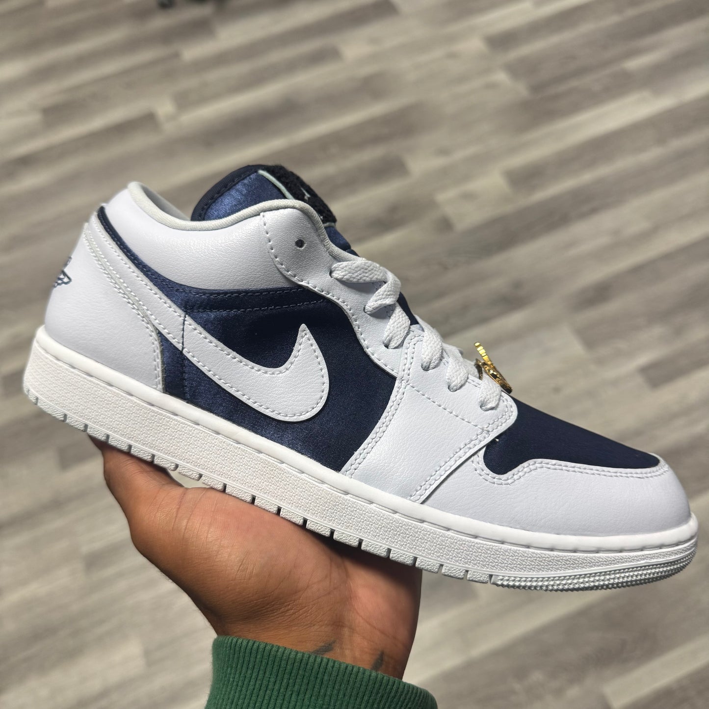 Jordan 1 Low Football Grey