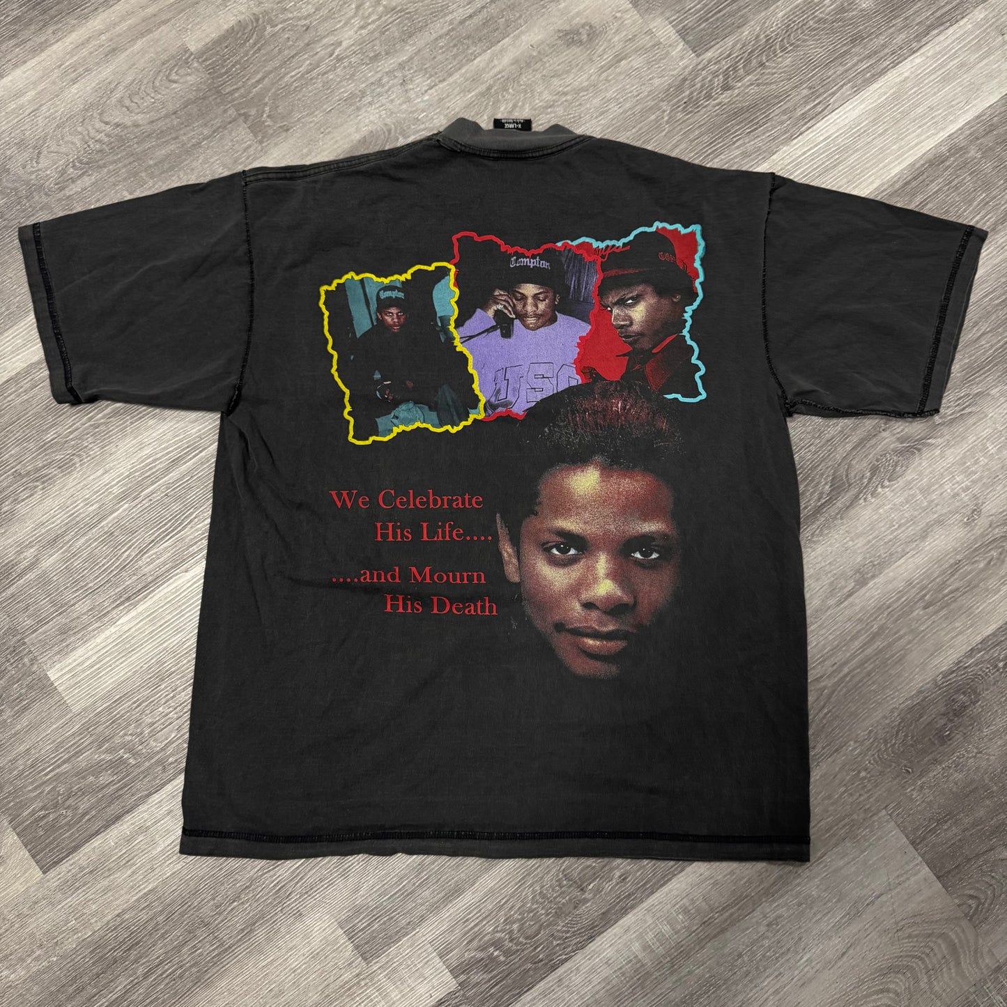 Eazy-E Celebrate And Mourn Graphic Tee
