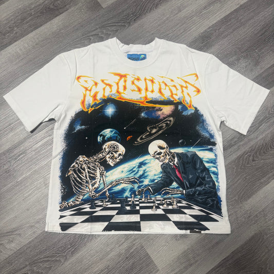 Godspeed Checkmate Tee (White)