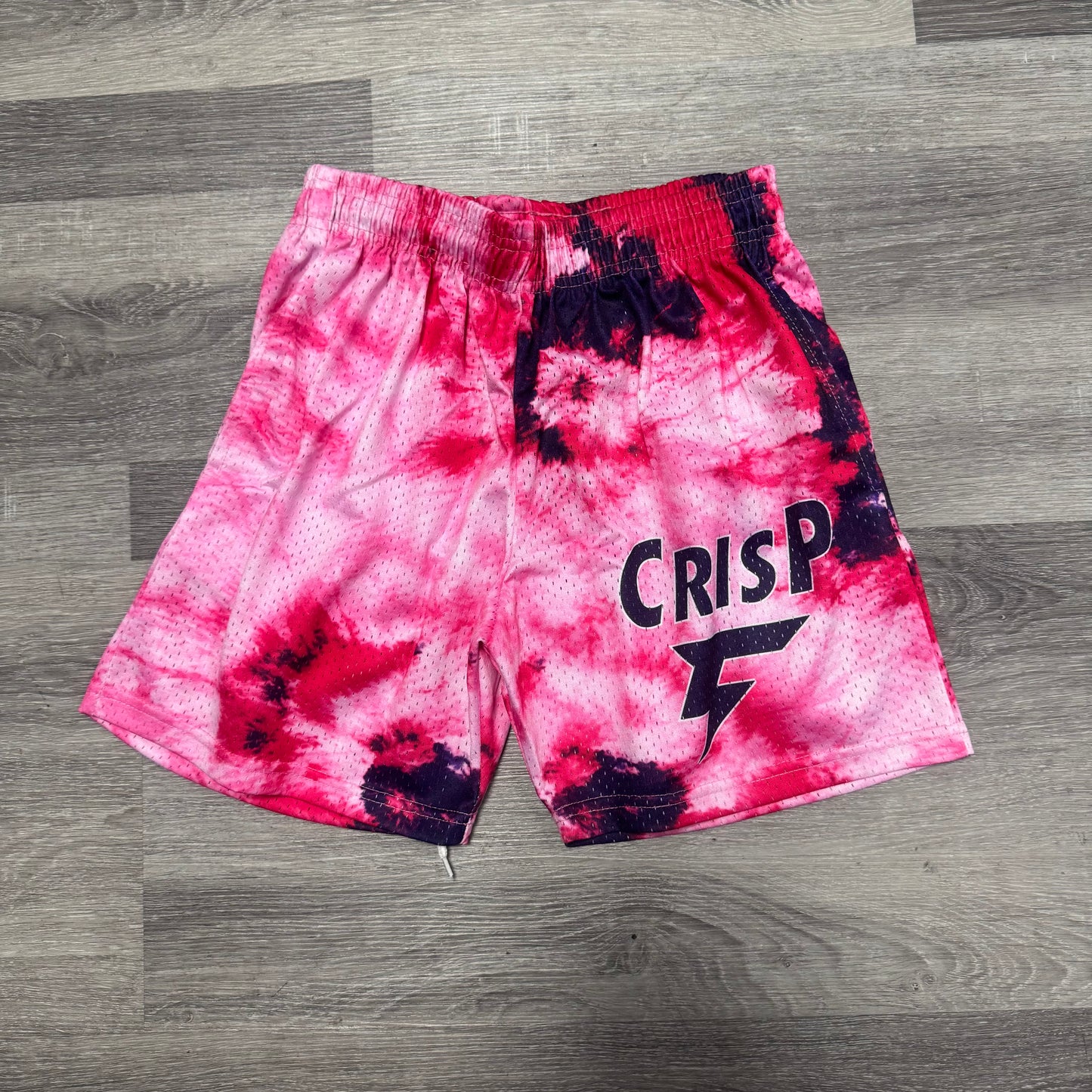 Crisp NYC Bubblegum Mesh Shorts