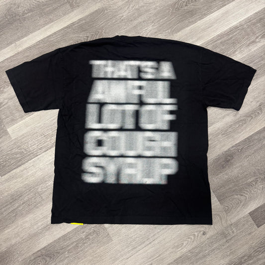 That’s A Awful Lot Of Cough Syrup Blurred Tee (Black)
