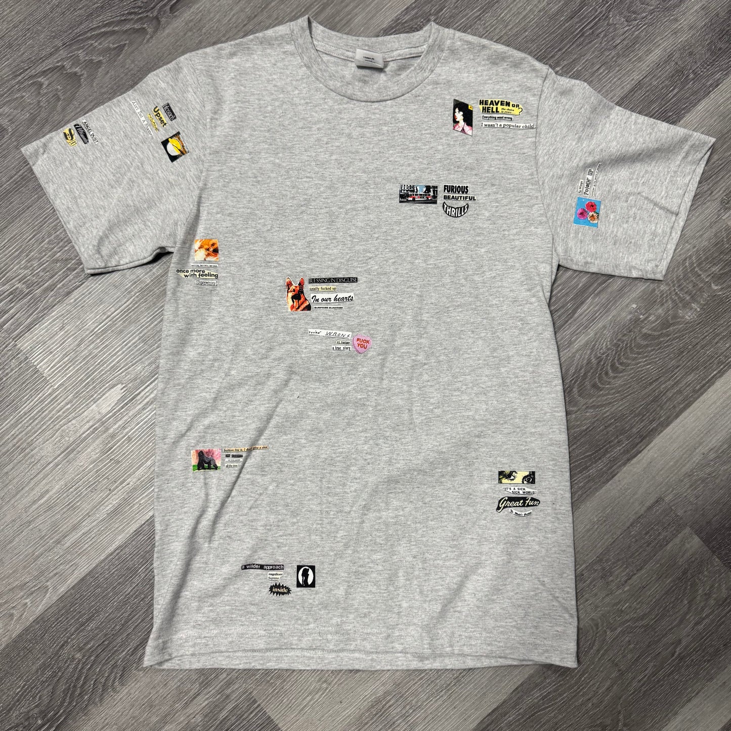 Supreme Upset Tee (Gray)
