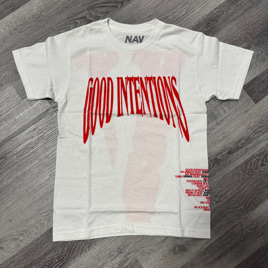 Nav X Vlone Good Intentions Tee (White)