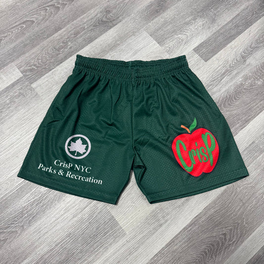 Crispy NYC Apple Mesh Shorts