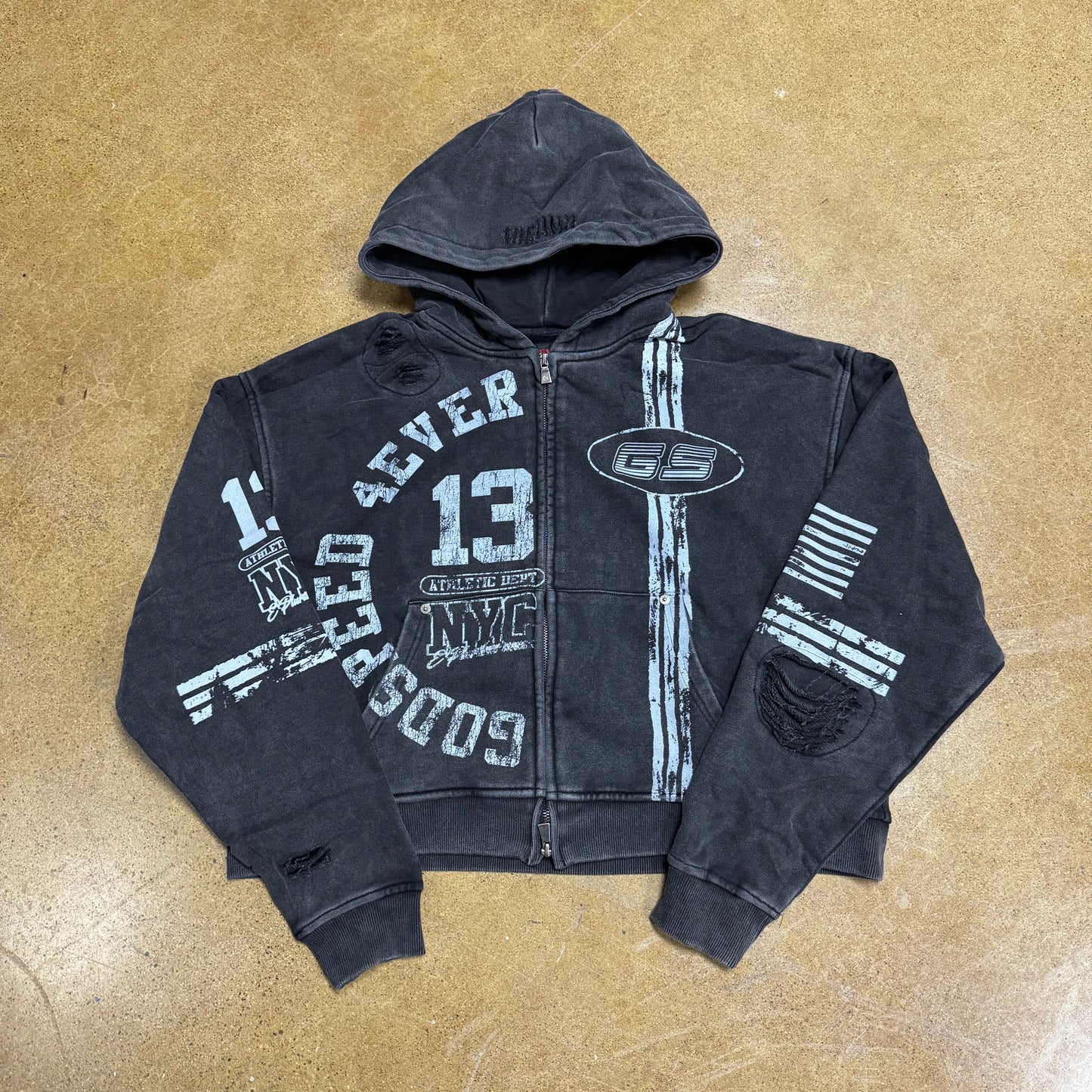 Godspeed Roadster Zip Up Hoodie (Black)