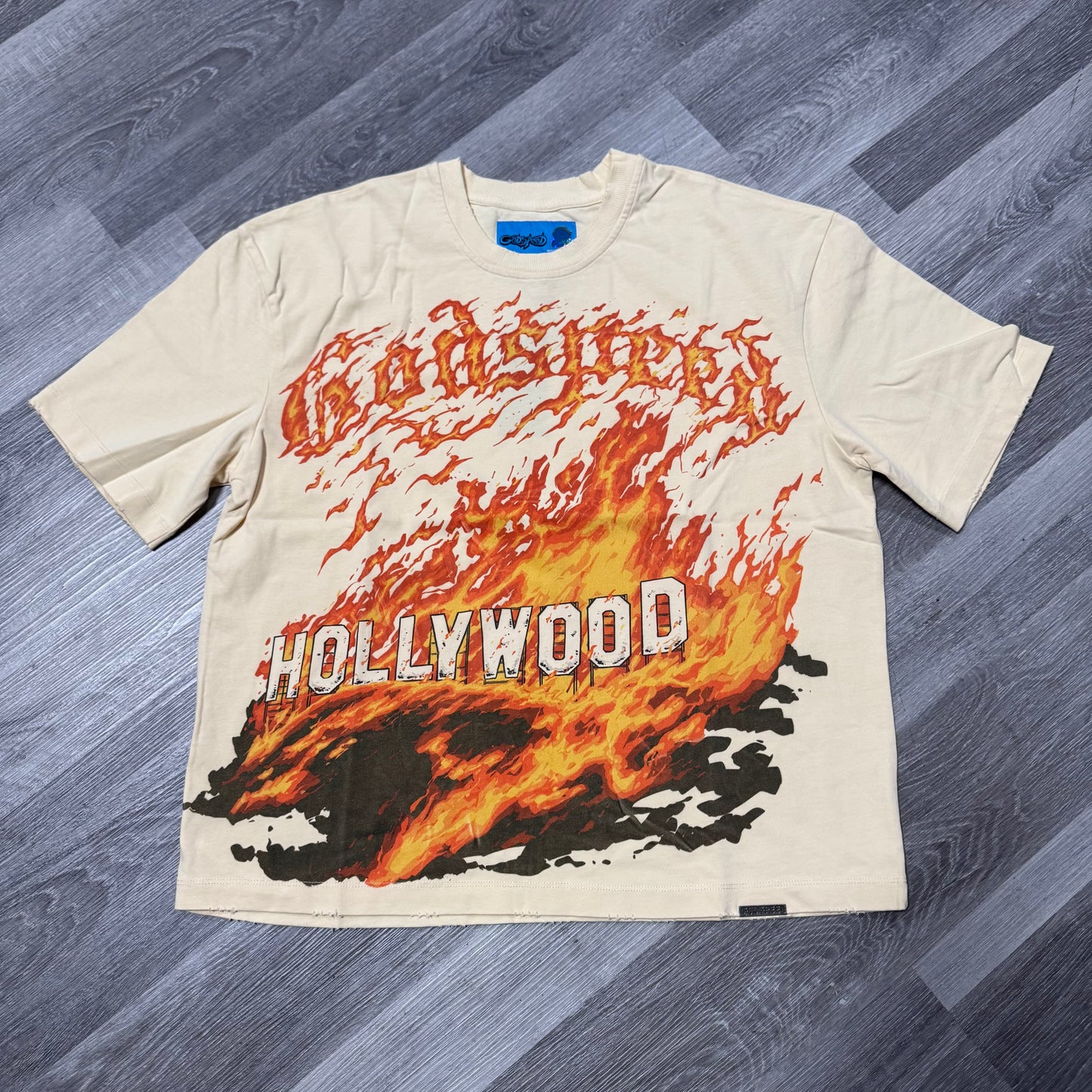 Godspeed Hollywood Inferno 2 Tee (Bone)