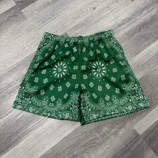 Bravest Studios Mesh Shorts (Green Paisley)