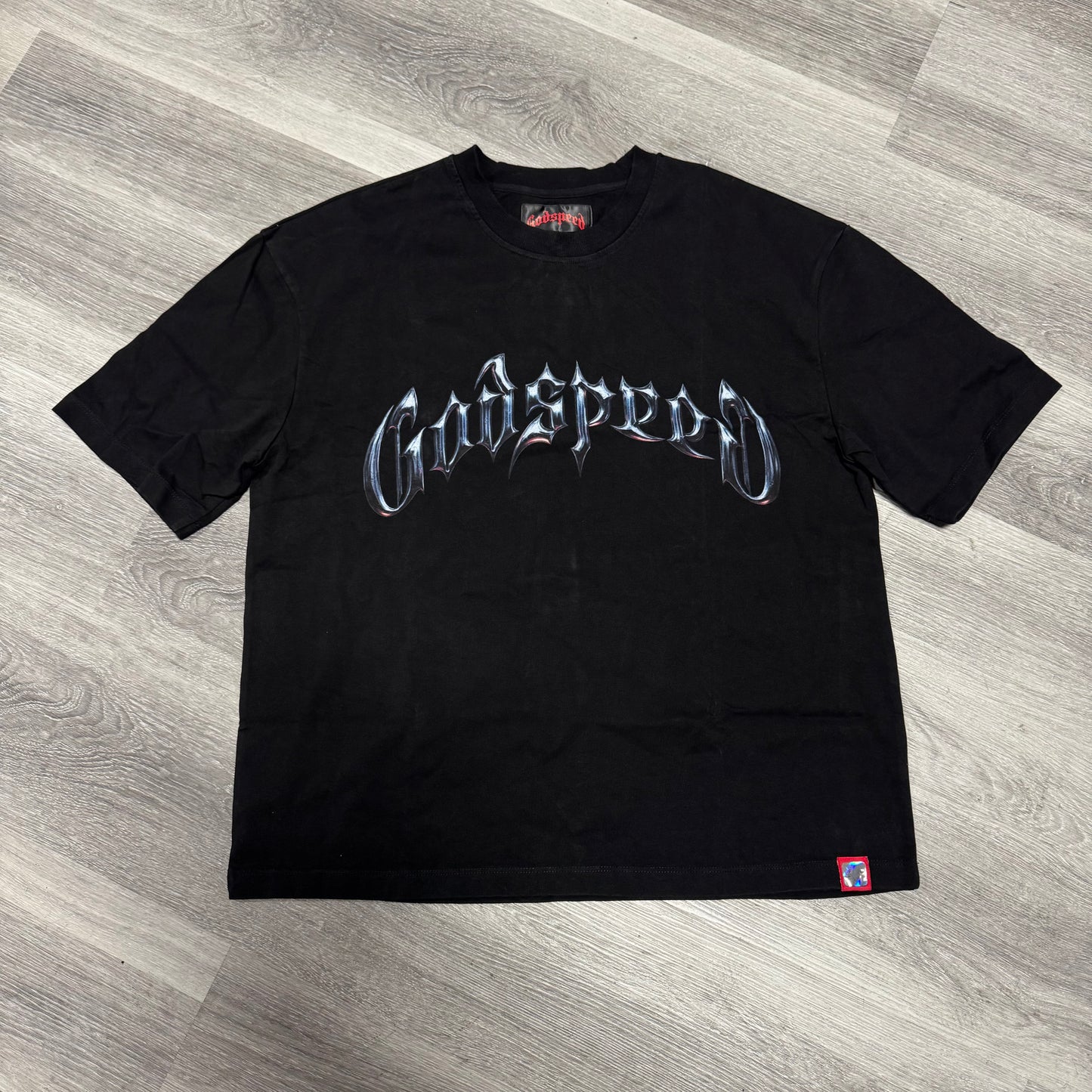 Godspeed Steel Arch Logo Tee (Black)