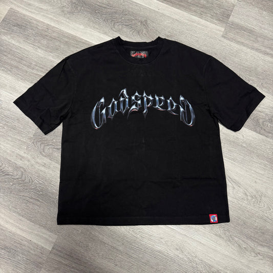 Godspeed Steel Arch Logo Tee (Black)
