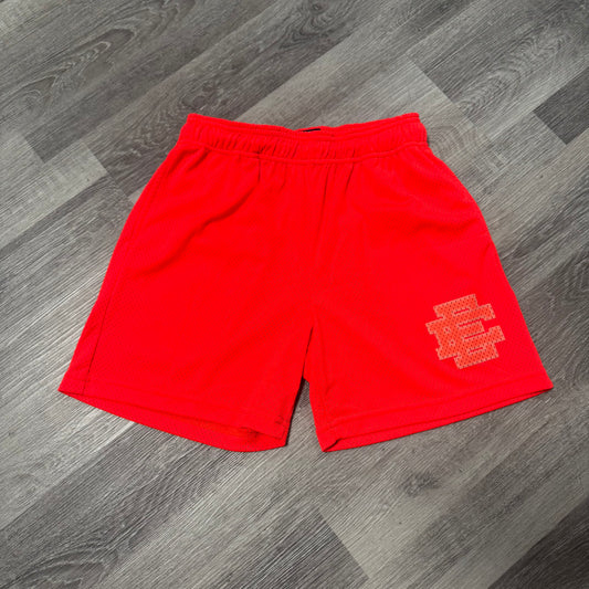 Eric Emanuel Mesh Shorts (Coral)