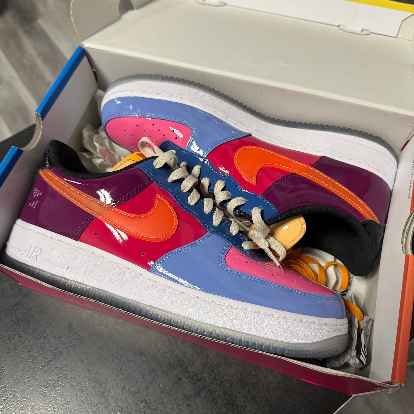 Air Force 1 Undefeated Multi Patent / Preowned