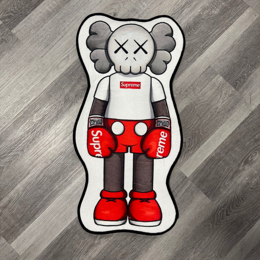 Kaws X Supreme Boxer Rug