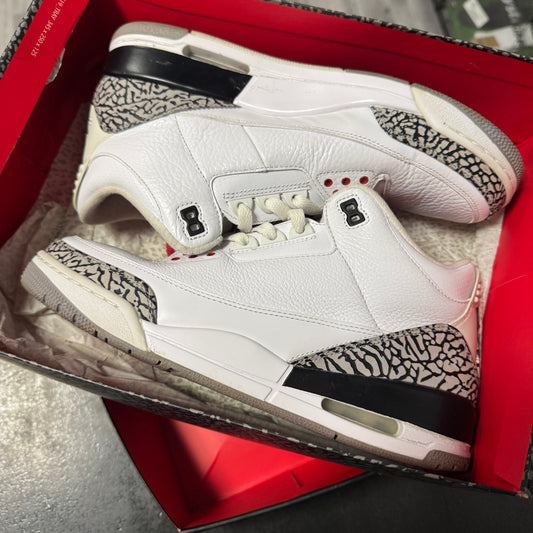 Jordan 3 White Cement (2011) / Preowned