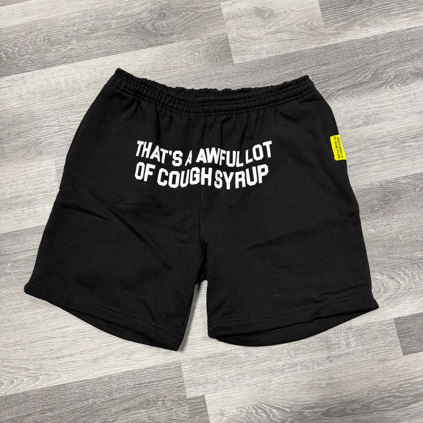 That’s A Awful Lot Of Cough Syrup Classic Sweat Shorts (Black)