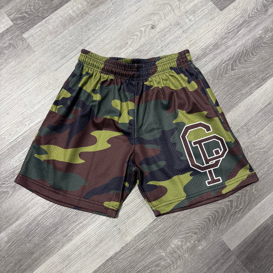 Crispy NYC Army Camo Mesh Shorts